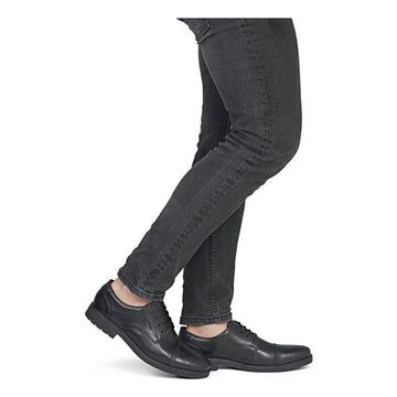 Mens Rieker 13901 Black Formal Lace-up Shoe - Black