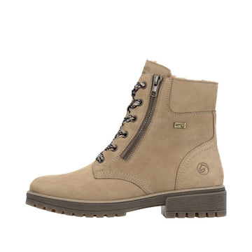 Womens Remonte D3W70 Camel Boots - Camel
