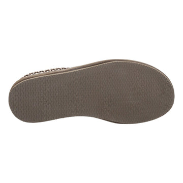 Womens Cotswold Foxmoor Slippers - Taupe