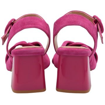 Womens Lotus ULS622 Maria Open-Toe Sandals - Pink