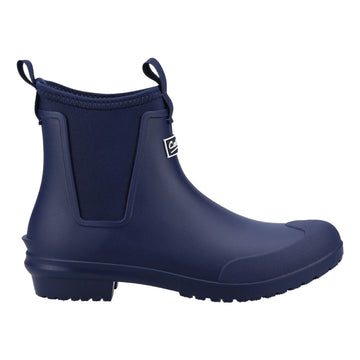 Womens Cotswold Grosvenor Ankle Wellingtons - Navy