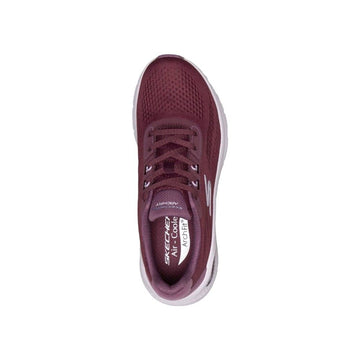 Womens Skechers 150884 Arch Fit 3.0 Burgundy Easy Flow Trainers - Burgundy
