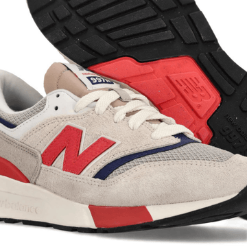 New Balance Mens 997 Trainers - Linen