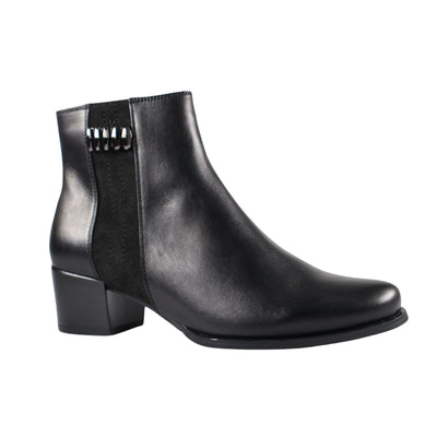 Womens Regarde Le Ciel Jolene-26 Black Ankle Boots - Black