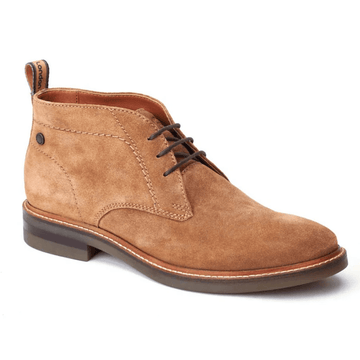 Base London Mens Knebworth Suede Chukka Boots - Ginger