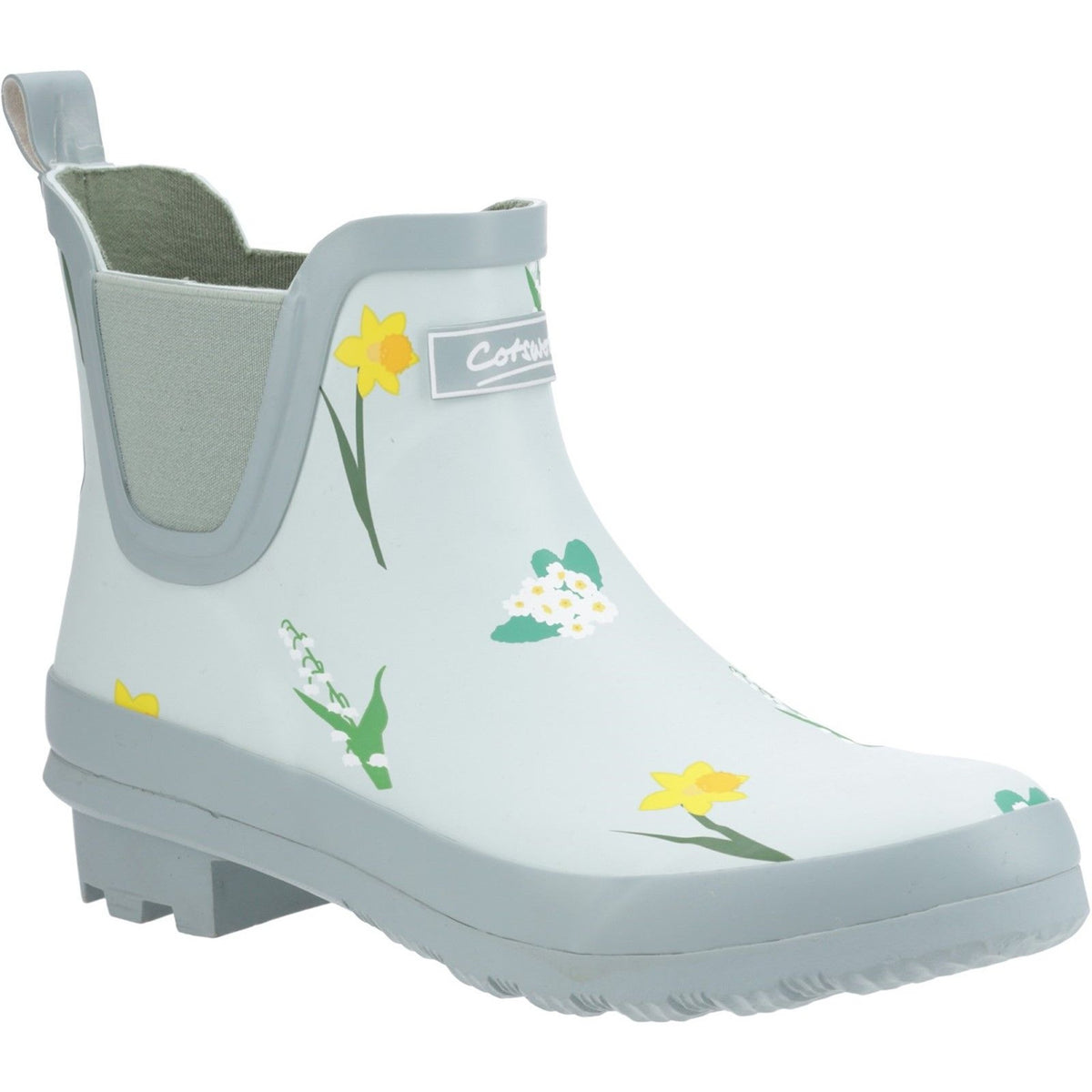 Womens Cotswold Wildflower Ankle Wellingtons