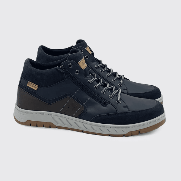 Dubarry Mens Soot Navy Side Zip Shoe Boots - Navy