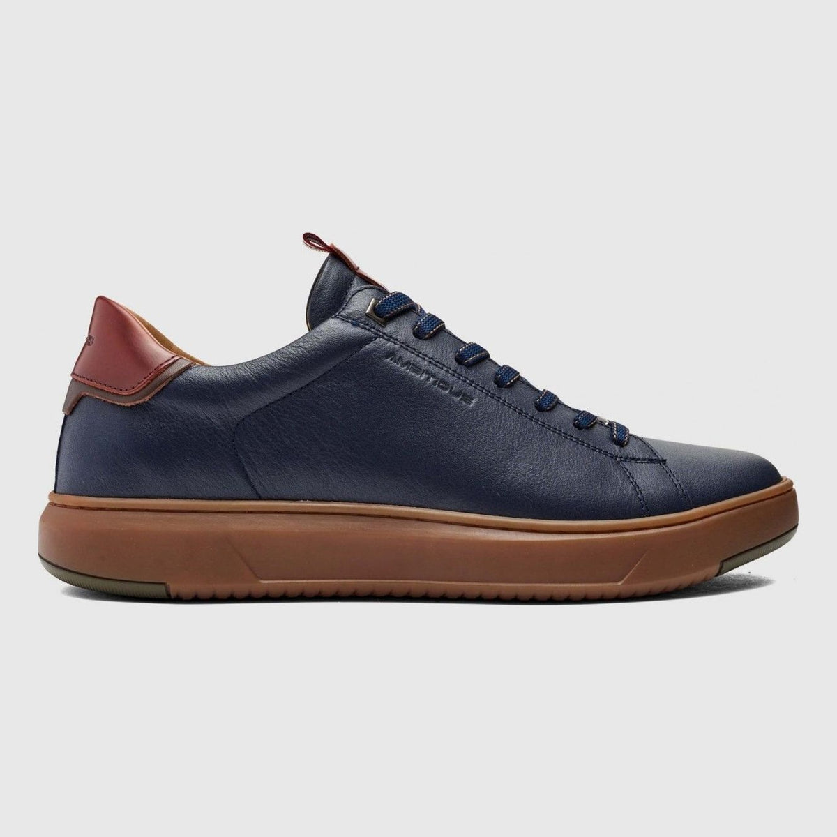 Mens Ambitious AKTIF Navy Trainers