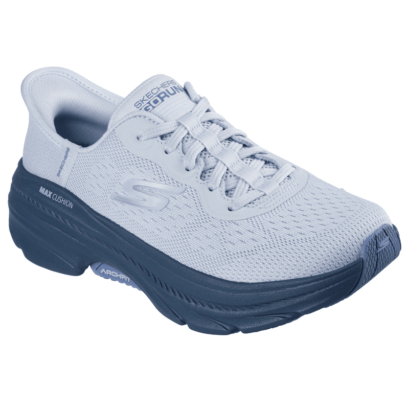 Womens Skechers Slip-ins: Max Cushioning Arch Fit Trainers - Slate