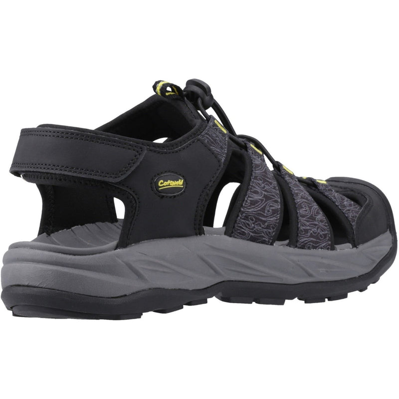 Mens Cotswold Minster Sandals - Black