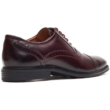 Mens Base London Ascot Formal Lace-up Shoes - Bordo