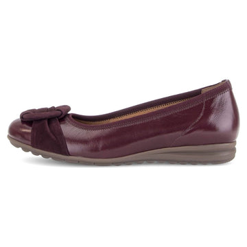 Womens Gabor 3012 Ballerinas - Mulberry