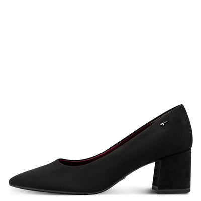 Womens Tamaris 22413 Block Heels - Black