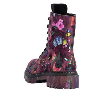 Womens Rieker 72627 Pink Boots - Pink