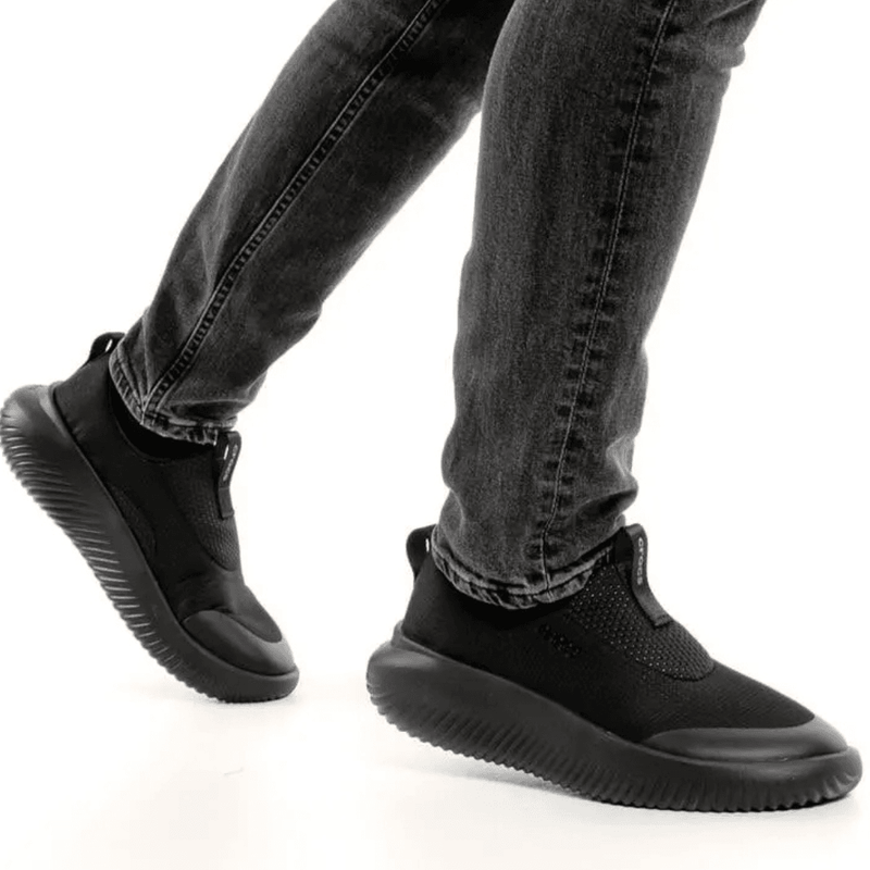 Mens Crocs Mellow Ease Slip On Shoes - Black
