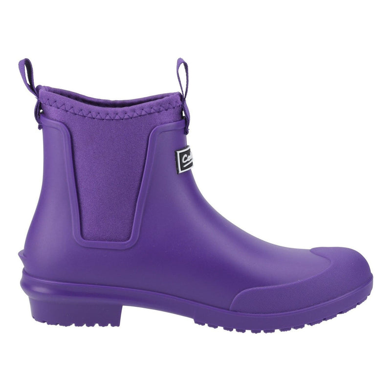 Womens Cotswold Grosvenor Ankle Wellingtons - Purple