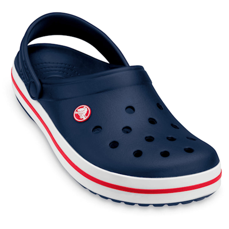 Mens Crocs Navy Crocband Clogs - Navy