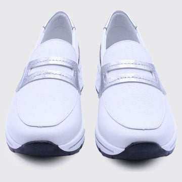Womens Dubarry Suave Como 6010 White Trainers - White
