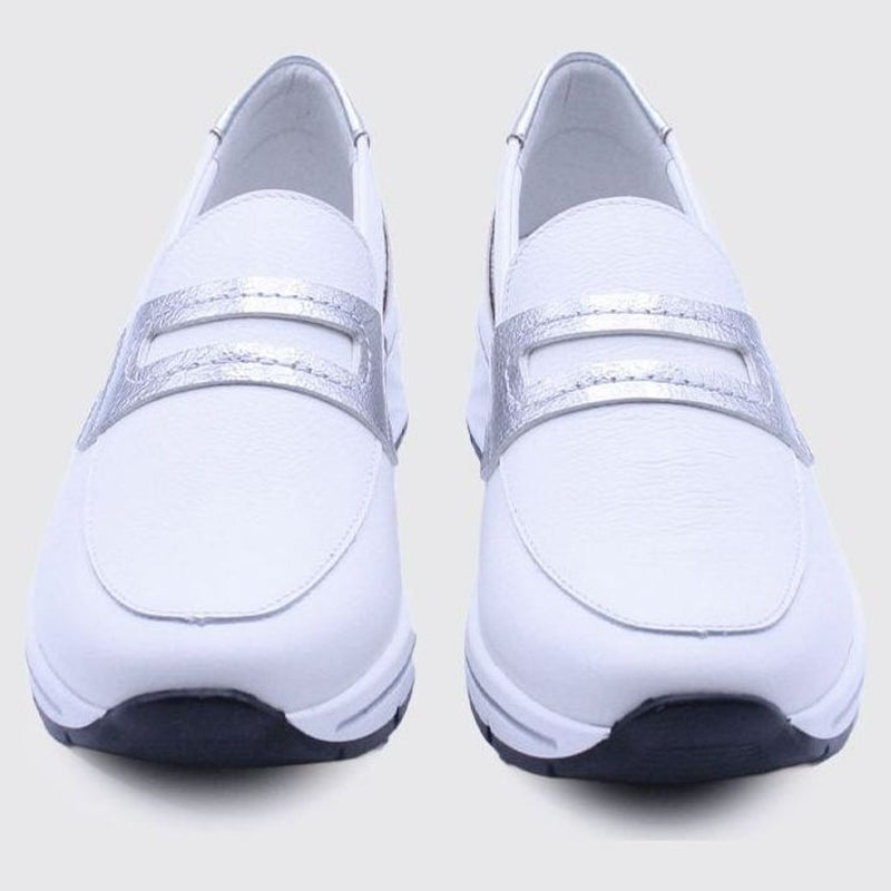 Womens Dubarry Suave Como 6010 White Trainers - White