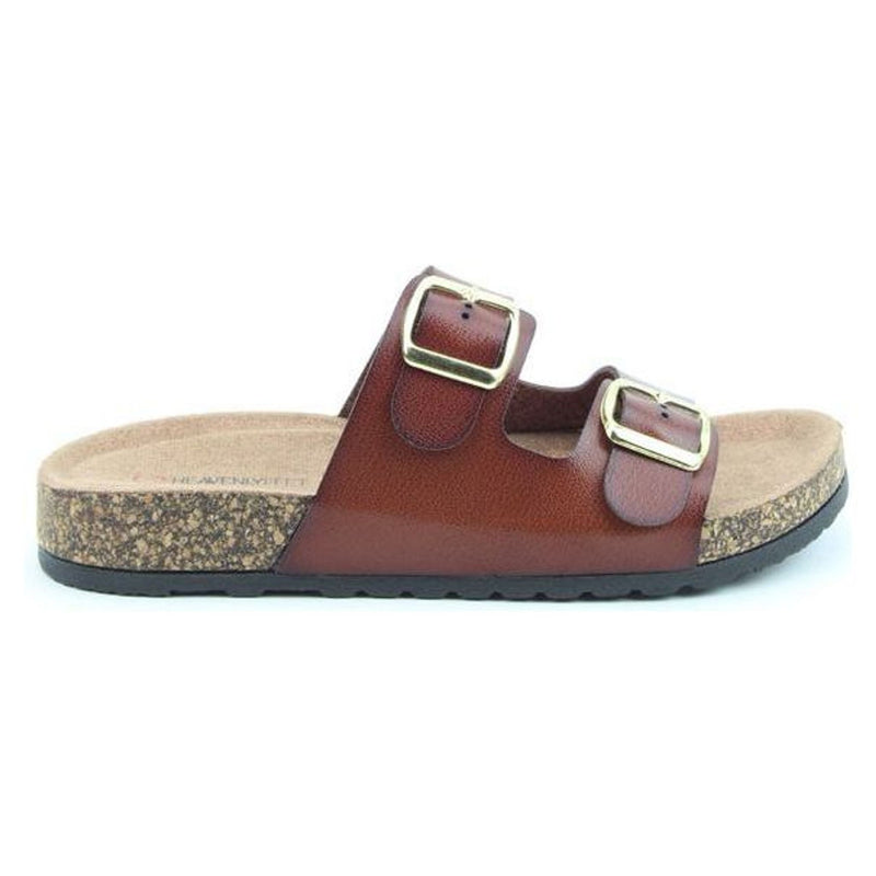 Womens Heavenly Feet Harmony2 Sandals - Redwood
