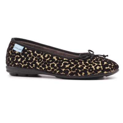 Womens Lunar Hetty Slippers - Black