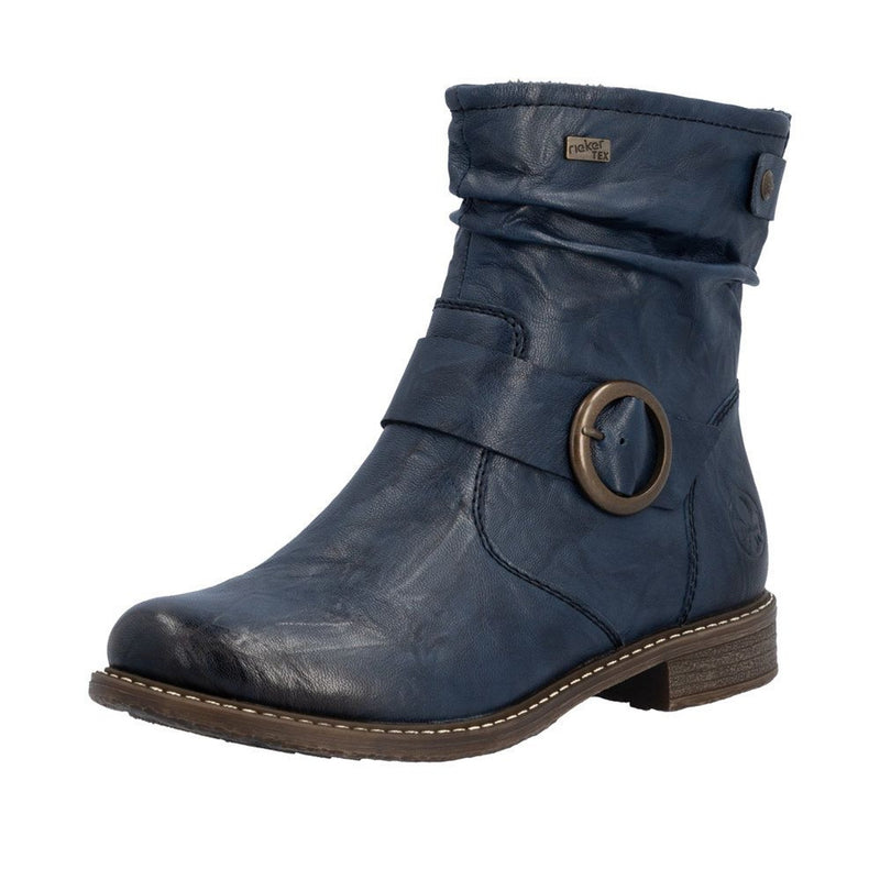 Womens Rieker 74857 Boots - Ocean