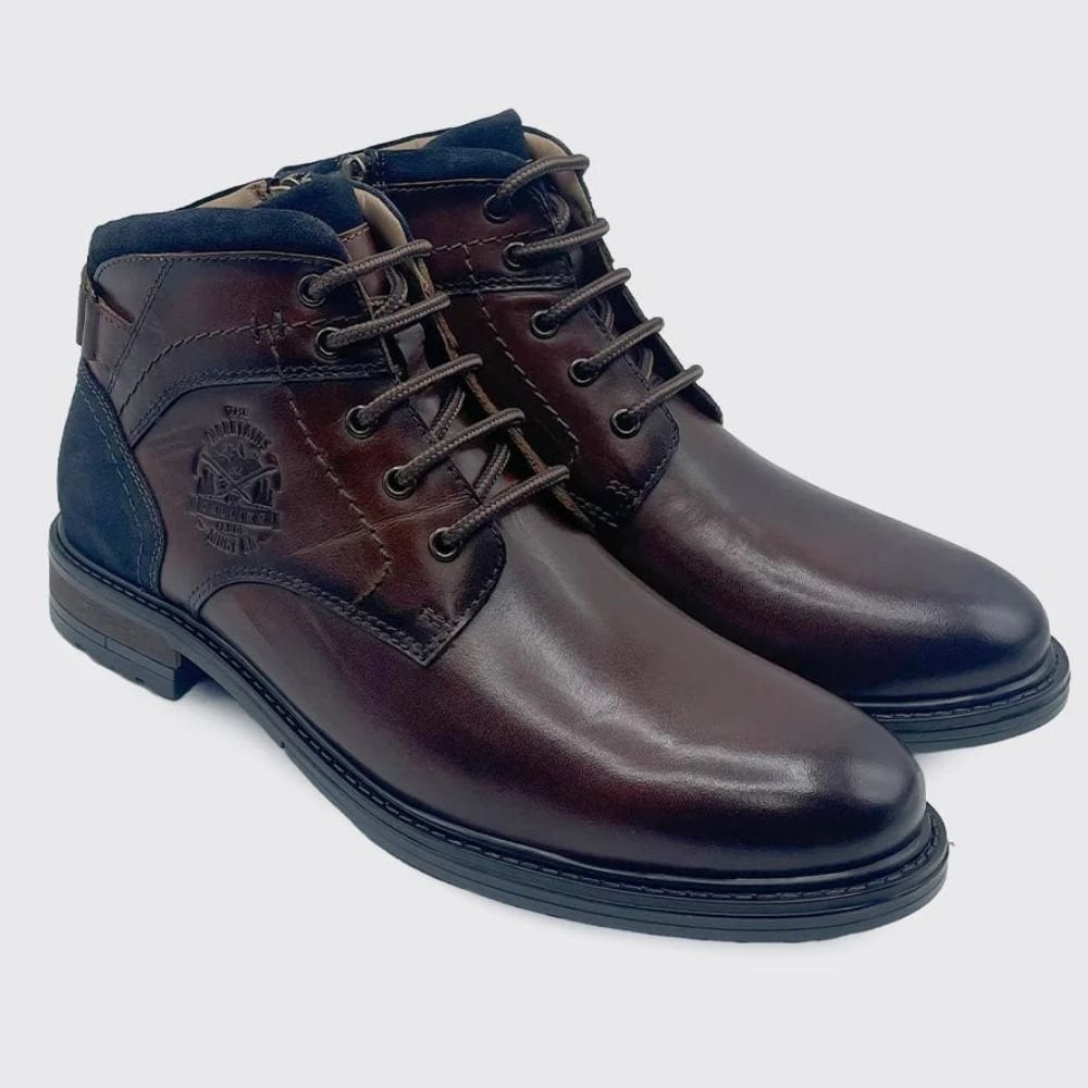 Dubarry Mens Saint Brown Lace Up Ankle Boots