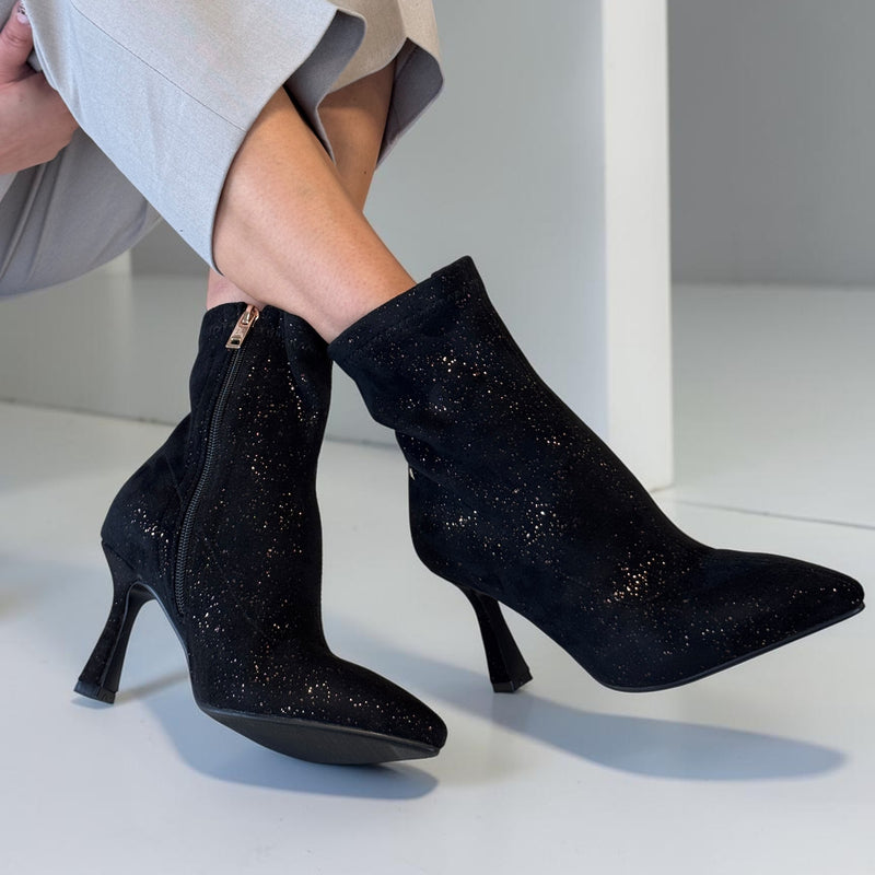 Womens Una Healy A Fire Love Vinyl Rust Ankle Boots - Vinyl Rust