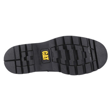 Mens Cat Lifestyle Colorado Moc Toe Black Boots - Black