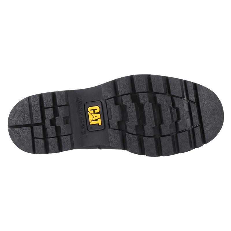 Mens Cat Lifestyle Colorado Moc Toe Black Boots - Black