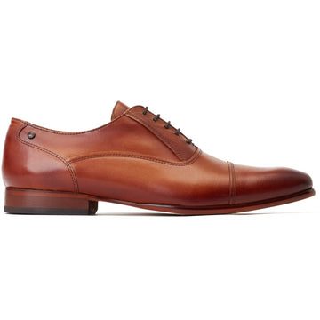 Mens Base London Angelo Tan Formal Lace-up Shoes - Tan