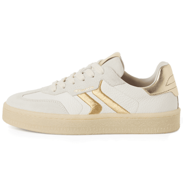 Womens Tamaris 23723 Gumsole Trainers - White