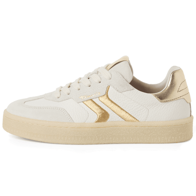 Womens Tamaris 23723 Gumsole Trainers - White
