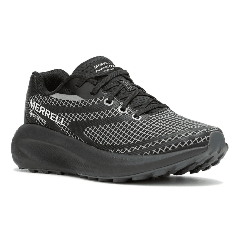 Merrell Mens Morphlite Reflective Gore-Tex Trainers - Black