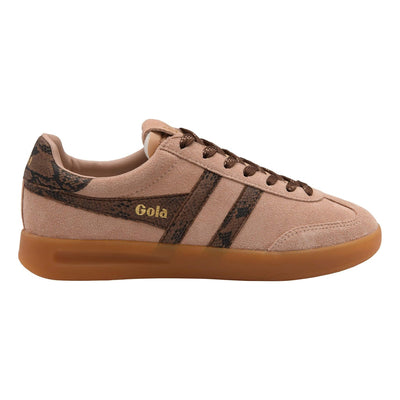 Womens Gola Cyclone Snake Rose Trainers - Rose