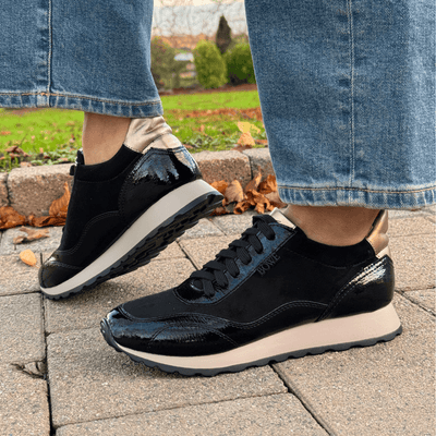Womens Lloyd & Pryce Zaal Sporty Trainers - Stealth Mix