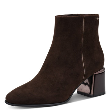 Womens Tamaris 25396 Ankle Boots - Mocca