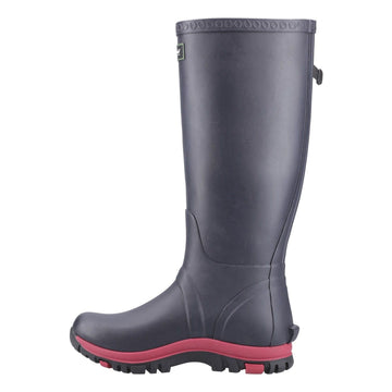 Womens Cotswold Milton Navy Wellingtons - Navy