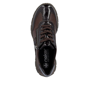 Womens Rieker N3200 Espresso Trainers - Espresso