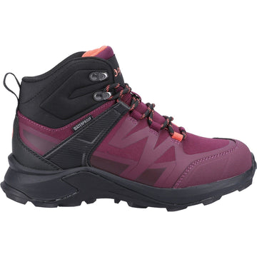 Womens Cotswold Horton Burgundy Hiking Boots - Burgundy