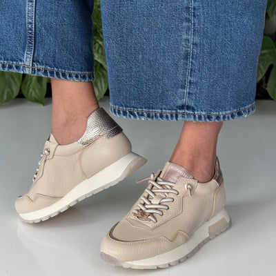 Womens Hispanitas HV264847 Bolero Butter Trainers - Butter
