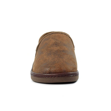 Mens Lazy Dogz Manor II Brown Slippers - Brown