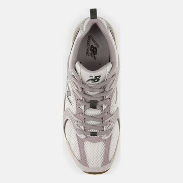 Unisex New Balance 530 Suede Trainers - Grey and Lilac