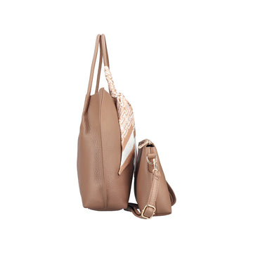 Womens Rieker H1399 Shoulder Bag - Brown