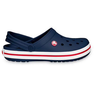 Mens Crocs Navy Crocband Clogs - Navy
