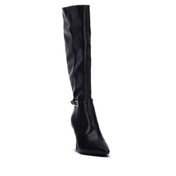 Womens Xti 146466 Black Long Boots - Black