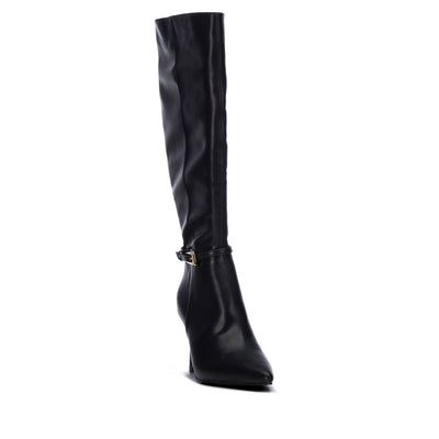 Womens Xti 146466 Black Long Boots - Black
