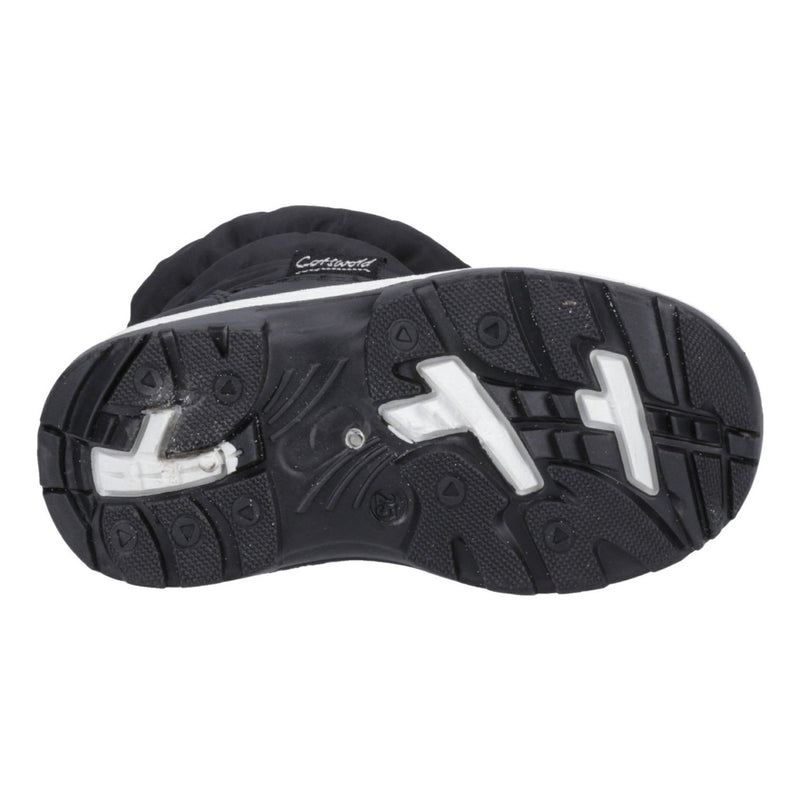 Kids Cotswold Tirely Snow Boots - Black