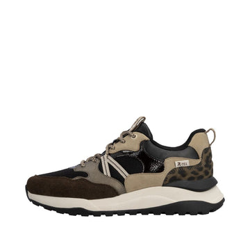 Womens Rieker W2501 Tobacco Trainers - Tobacco