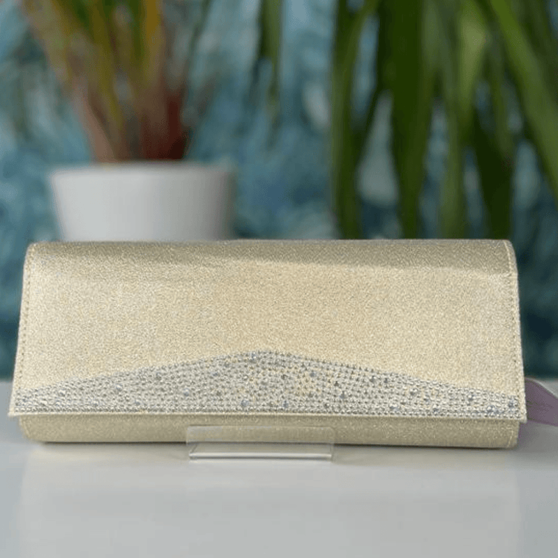 Womens Sorento Lisnavagh Clutchbag - Gold Glow